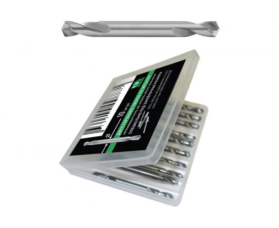 Сверло по металлу двухстороннее (10 шт; 5.2x16х62 мм) Росомаха 700052 – изображение 2