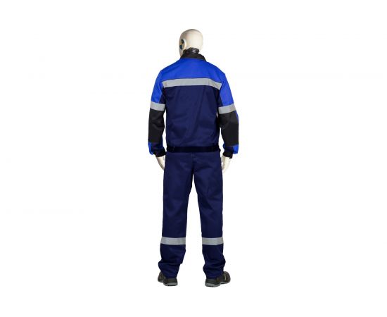Костюм РОБАМАГ Умелец 1, синий/василек/черный, размер 52-54, рост 182-188 4673733570254 – изображение 2
