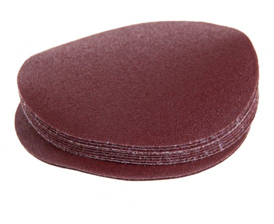 Круг абразивный на ворсовой подложке под липучку (10 шт; 125 мм; P 100) СИБРТЕХ 738507 – изображение 2