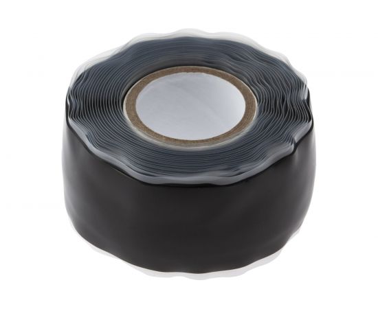 Силиконовая самослипающаяся изолента ЭРА PRO PROSS25, 25 мм х 3 м, черная Б0052254 – изображение 2