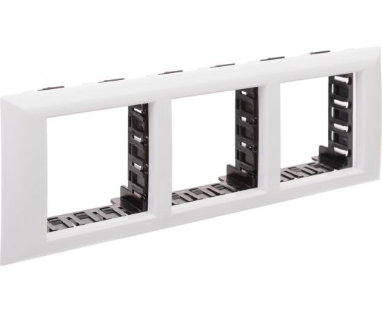 Рамка-суппорт DKC 6 модуля Avanti для In-liner Front белая 4400916 – изображение 2