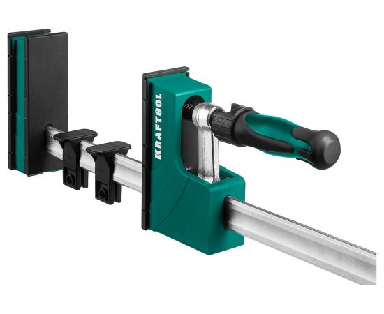 Корпусная струбцина KRAFTOOL EK-600/95 мм, с постоянно параллельными губками 3224-6 – изображение 2