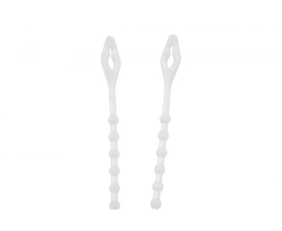 Нейлоновые стяжки FORTISFLEX КСШ 150 белый 100 штук 55817 – изображение 2