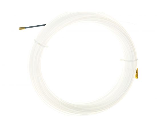 Нейлоновая кабельная протяжка TDM НКП диаметр 3мм длина 20м с наконечниками, белая SQ0590-0004 – изображение 2