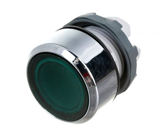 Кнопка без фиксации ABB MP1-21G зеленая, низкая с подсветкой 1SFA611100R2102 – изображение 3