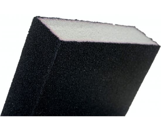 Шлифовальная губка Master Color средняя/грубая 100x70x25 мм карбид кремния 30-5304 – изображение 3