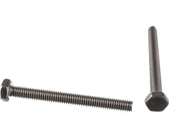Болт с полной резьбой FIXATOP M4х40 нерж.сталь A2 DIN 933, блистер 10 шт. 00000024202 – изображение 3