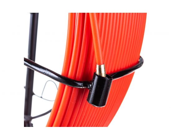 Протяжка для кабеля мини OlmiOn УЗК d=6 мм L=60 м в напольной кассете №3, красный СП-К3-6/60 – изображение 3