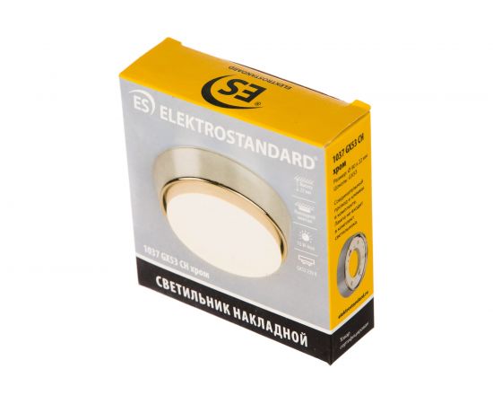 Накладной светильник Elektrostandard 1037 GX53 СН / хром a032904 – изображение 3