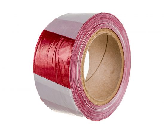 Сигнальная лента Gigant красно-белая, 50мм х 200м GIT-5 – изображение 3