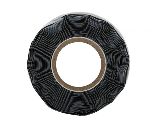 Силиконовая самослипающаяся изолента ЭРА PRO PROSS25, 25 мм х 3 м, черная Б0052254 – изображение 3