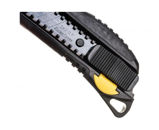 Нож Hanskonner 18 мм, обрезиненный корпус, быстрая разблокировка, лезвие SK2 0.7мм HK1076-08-02 – изображение 3