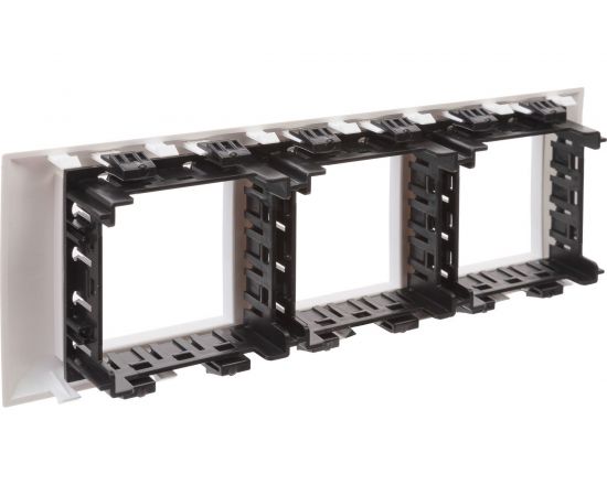 Рамка-суппорт DKC 6 модуля Avanti для In-liner Front белая 4400916 – изображение 4