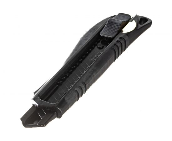 Нож Hanskonner 18 мм, обрезиненный корпус, быстрая разблокировка, лезвие SK2 0.7мм HK1076-08-02 – изображение 4