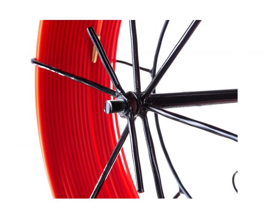 Протяжка для кабеля мини OlmiOn УЗК d=6 мм L=60 м в напольной кассете №3, красный СП-К3-6/60 – изображение 4