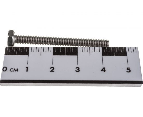 Болт с полной резьбой FIXATOP M4х40 нерж.сталь A2 DIN 933, блистер 10 шт. 00000024202 – изображение 4