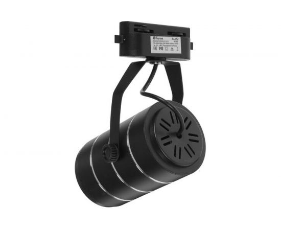 Трековый светодиодный светильник на шинопровод FERON 20W, 1800 Lm, 4000К, 35 гр, черный, AL112 32709 – изображение 4
