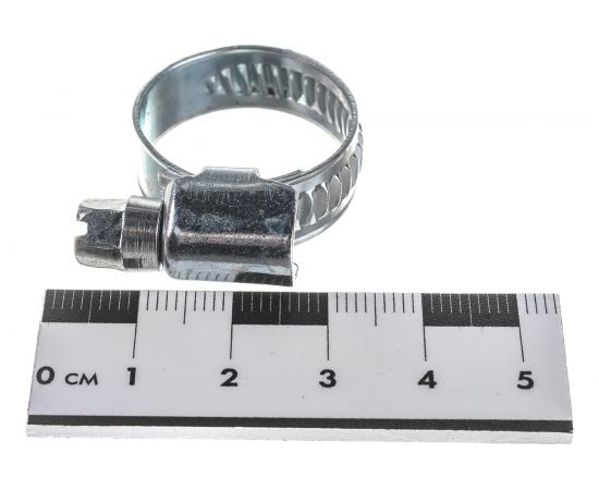 Червячный хомут Nord-Yada 12-22 мм, оцинк. сталь 904414 – изображение 5
