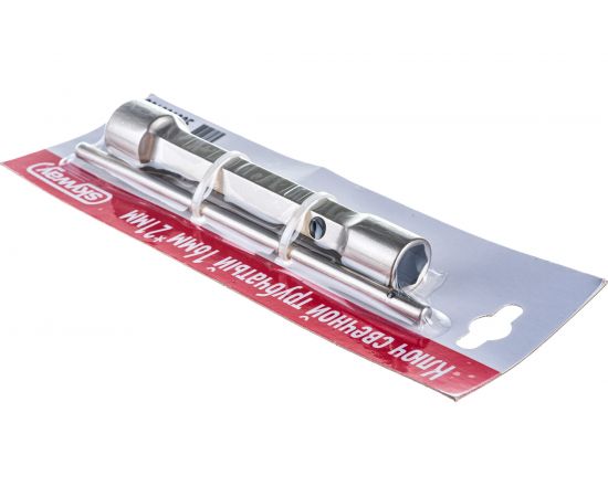 Свечной трубчатый ключ SKYWAY кованный, усиленный, 16мм*21мм S04301005 – изображение 5