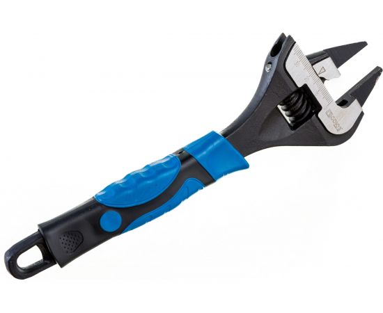 Разводной ключ СОЮЗ 200мм, зев 38мм, СУПЕРТОНКИЕ ГУБКИ, обрезиненная рукоятка, 1045-30-200С – изображение 5