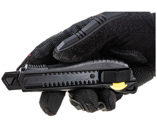 Нож Hanskonner 18 мм, обрезиненный корпус, быстрая разблокировка, лезвие SK2 0.7мм HK1076-08-02 – изображение 6