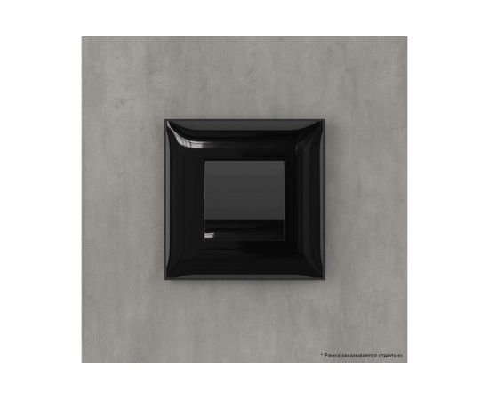 Вывод кабеля из стены DKC, Avanti черный квадрат 4402983 – изображение 6