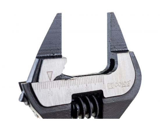 Разводной ключ СОЮЗ 200мм, зев 38мм, СУПЕРТОНКИЕ ГУБКИ, обрезиненная рукоятка, 1045-30-200С – изображение 7