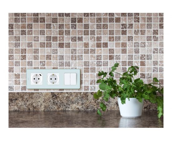 Розетка Legrand 2К+З со шторками - немецкий стандарт - 16 А - 250 В - INSPIRIA - белый 673730 – изображение 10