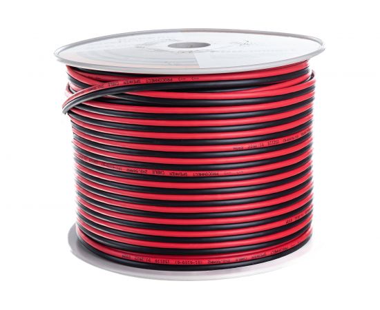 Акустический кабель PROconnect ШВПМ 2х2,50 кв.мм, красно-черный, бухта 100 м 01-6108-6 