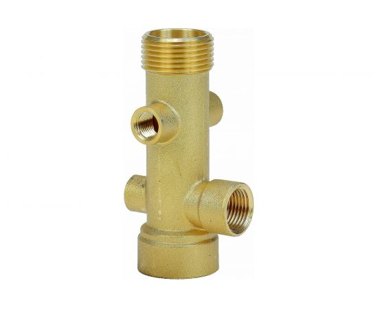 Штуцер 6-ти ходовой 110 мм под шланг 1/2" AquamotoR AR111015 