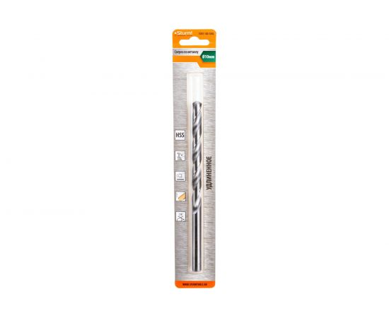 Сверло по металлу (10х184 мм) Sturm 1055-100-184L 