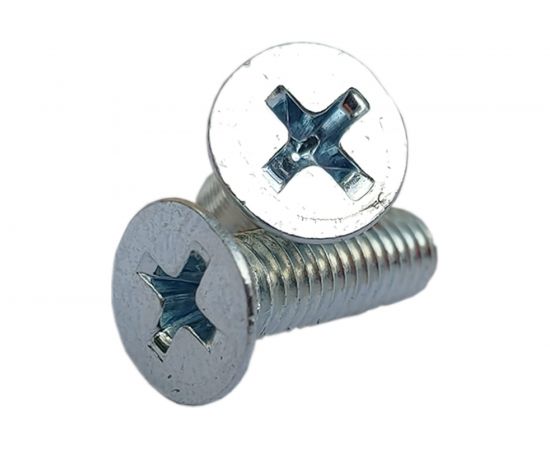 Винт ZAMETAL М5х12 потайн. гол., DIN 965, оц., 1000 шт ZA513502 