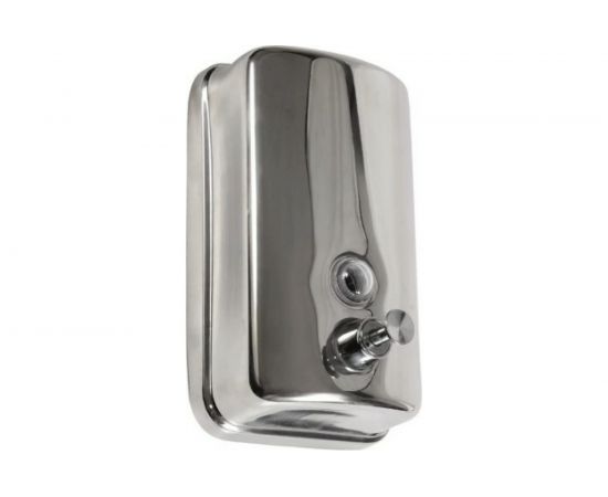 Настенный металлический дозатор для жидкого мыла Аквалиния 800 мл 800ML 