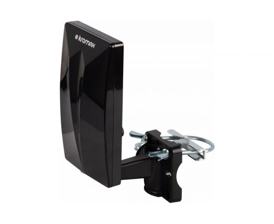 Комнатная и наружная активная антенна Kromax TV FLAT-13 black 78965 