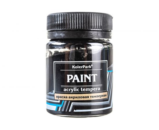 Краска акриловая темперная черная Palizh Koler Park 50 мл КР.201-0,05 11606957 