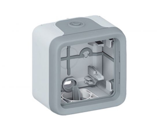 Установочная коробка Legrand ОП 1-м Plexo серый Leg 069651 125005 