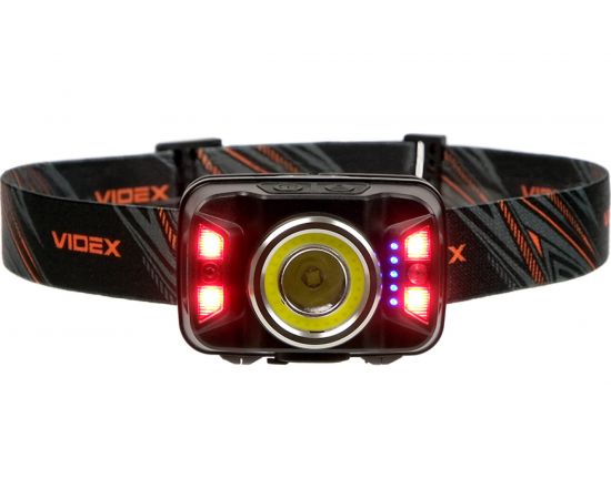 Налобный светодиодный фонарик H035C 410Lm 5000K Videx VLF-H035C 