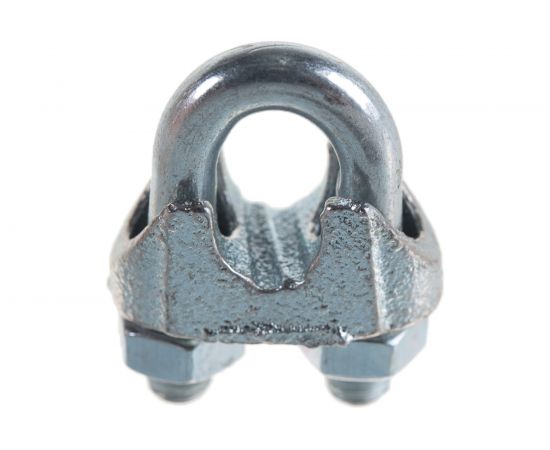 Зажим для стальных канатов BEFAST DIN 741, покрытие белый цинк 8, 150 шт. 74108150S 