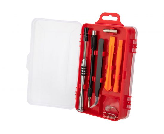 Отвертка с битами для точных работ KRANZ 114 предмета CR-V KR-12-4772 