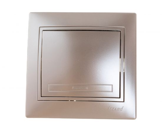 Выключатель Lezard Мира жемчужно-белый перламутр со вст. 701-3030-100 