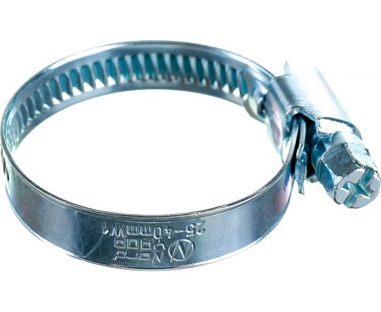 Червячный хомут Nord-Yada 25-40 мм, оцинк. сталь 904582 