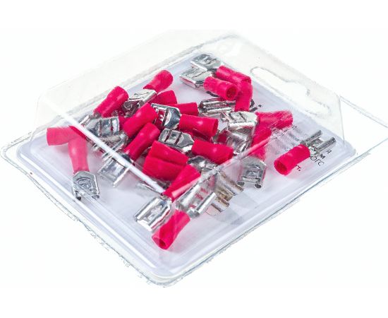 Разъём DORI плоский изолированный гнездо 7,4 мм 0,5-1,5 мм2 РПИм 25 шт 42099 – изображение 2