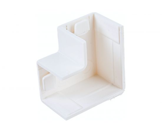 Поворот EKF 90 градусов 16х16 4 шт Plast PROxima Белый SQabw-16-16x4 – изображение 2