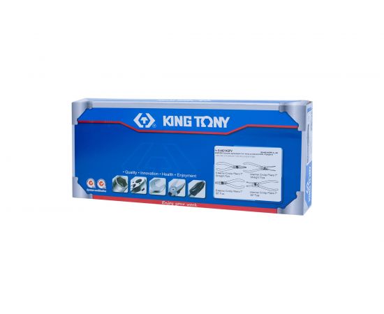 Набор съемников стопорных колец, ложемент, 4шт KING TONY 9-44214GPV – изображение 2