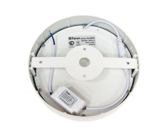 Накладной светодиодный потолочный светильник FERON AL504, 18W, 6400К, 1260Lm, IP40, белый 41574 – изображение 2
