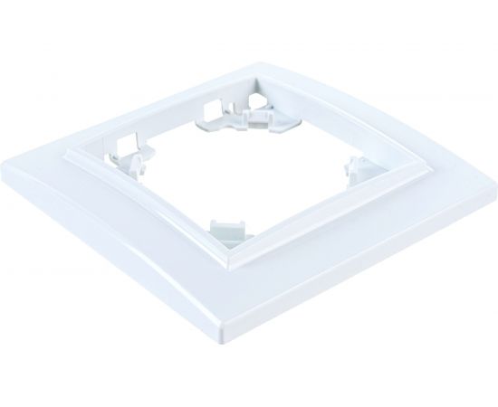 1-местная рамка STEKKER PFR00-9001-01, серия Эрна, белый 39623 – изображение 3