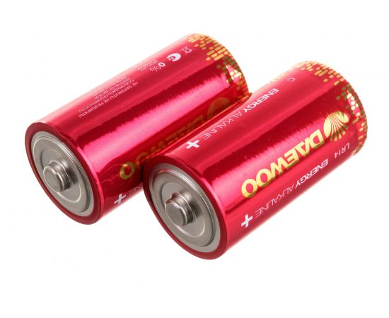 Алкалиновая батарейка DAEWOO LR14 ENERGY Alkaline 2021 BL-2 5029996 – изображение 3