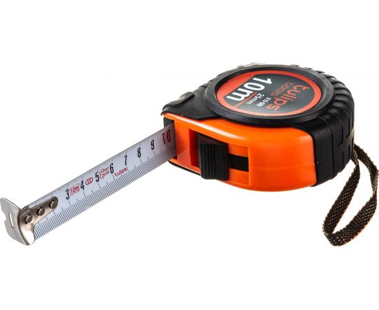 Рулетка с фиксатором 10 м/25 мм Tulips tools II10-009 – изображение 3
