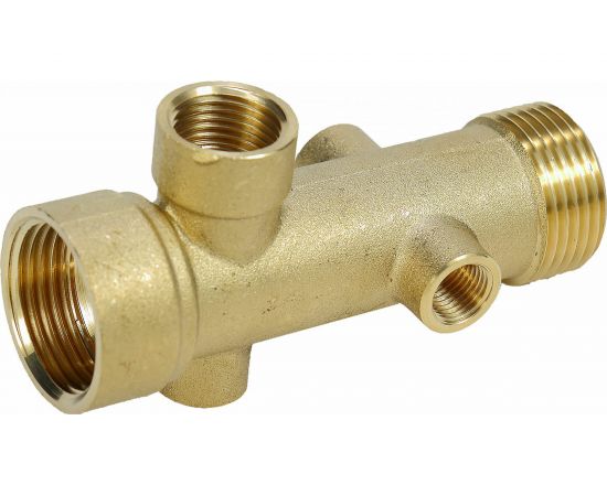 Штуцер 6-ти ходовой 110 мм под шланг 1/2" AquamotoR AR111015 – изображение 3