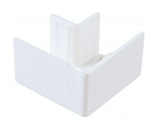 Поворот EKF 90 градусов 16х16 4 шт Plast PROxima Белый SQabw-16-16x4 – изображение 3